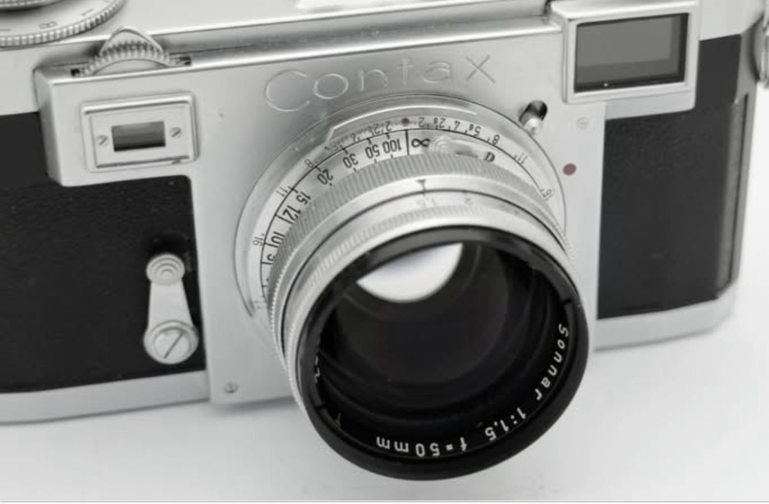 Contax IIIA with Sonnar 50mm f/1.5 lens review