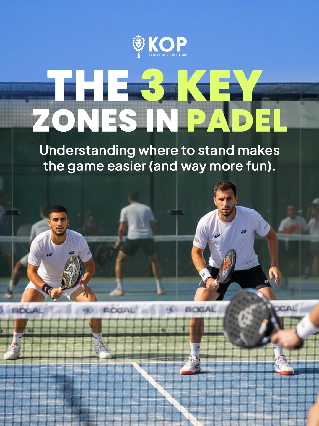 The 3 Key Zones in Padel 🎾... - The King of Padel San Antonio | Facebook