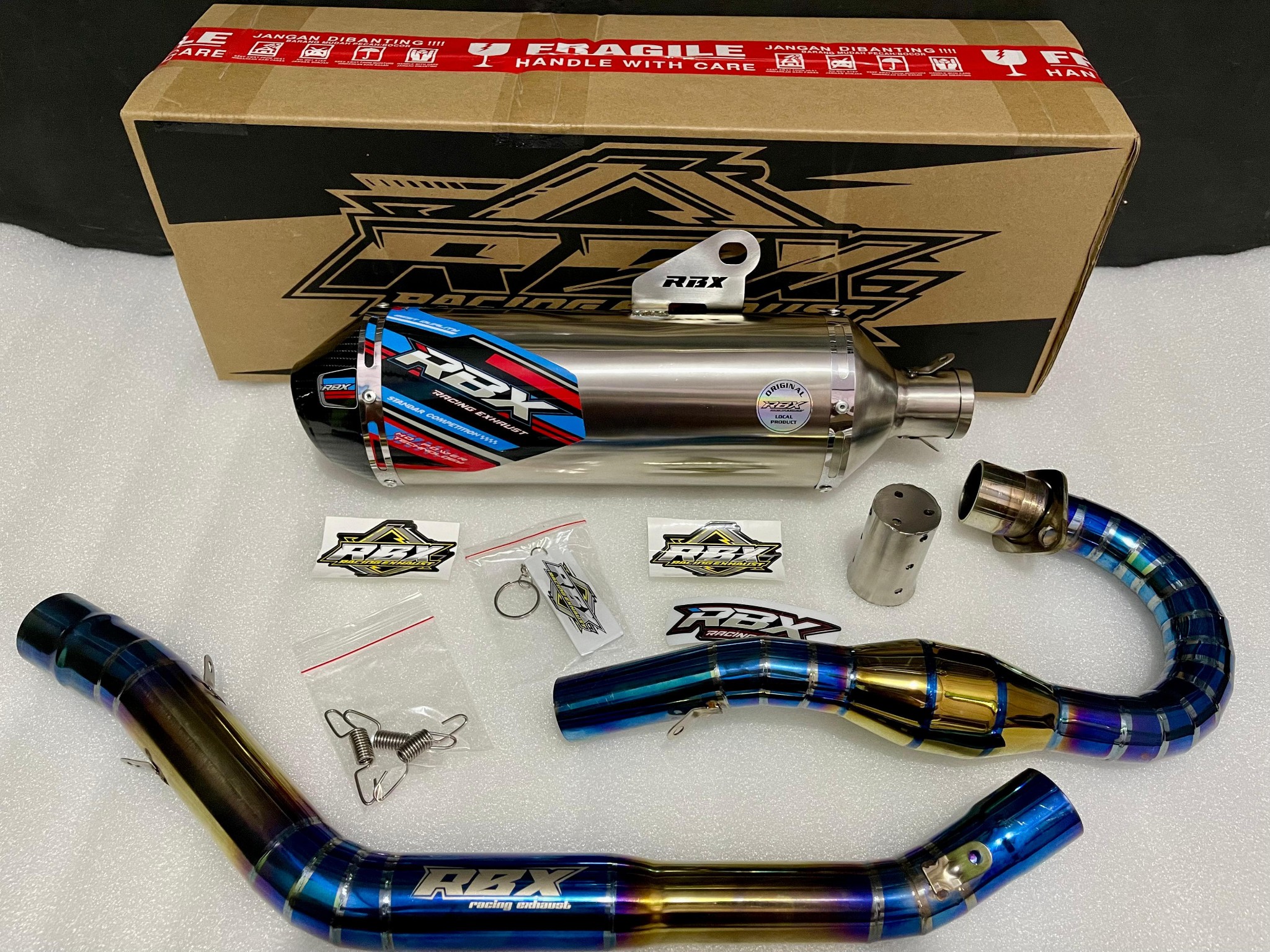 たそ Complete exhaust systems are available for all motorbikes and get