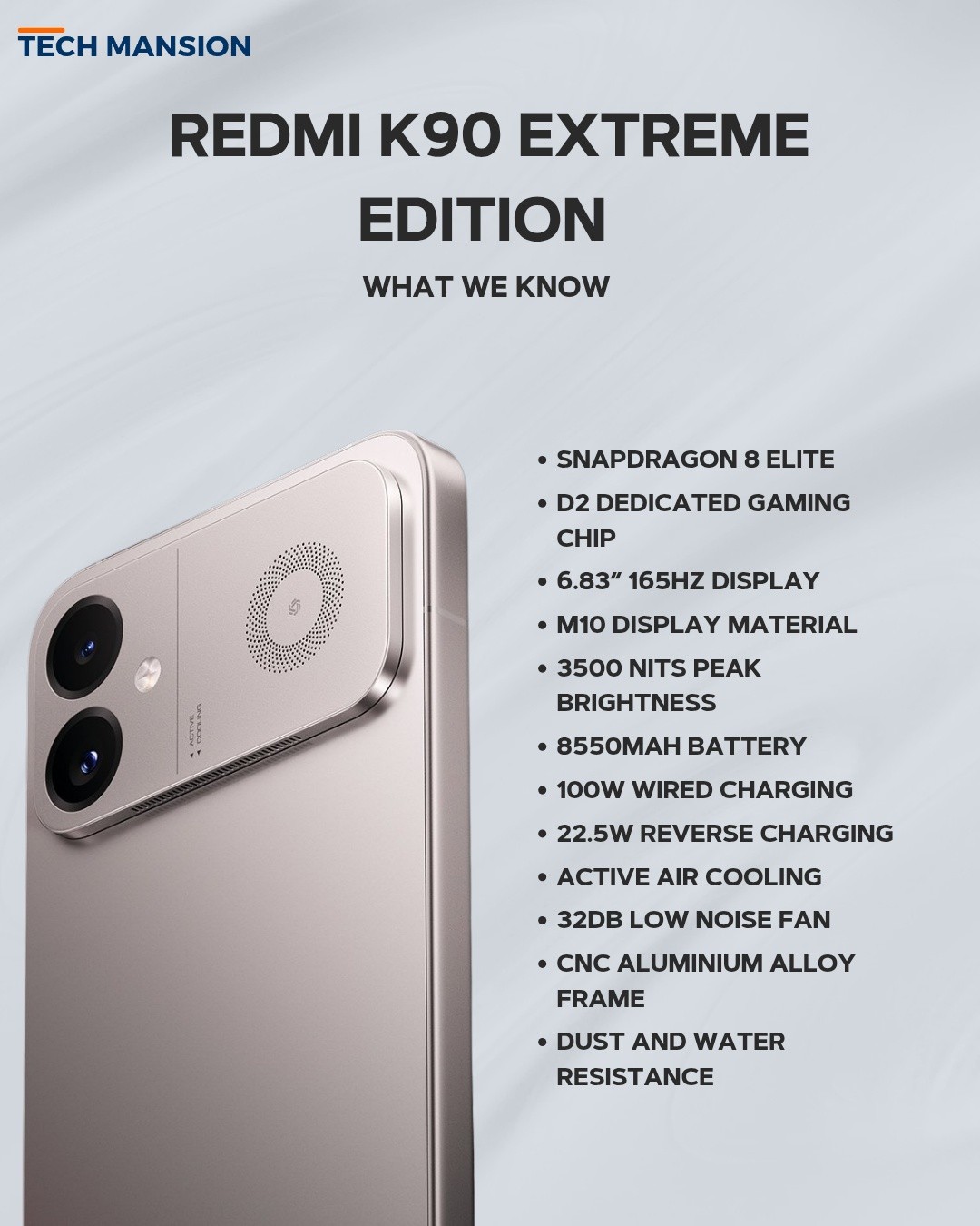 Redmi K90 Ultra to launch in China on June 30