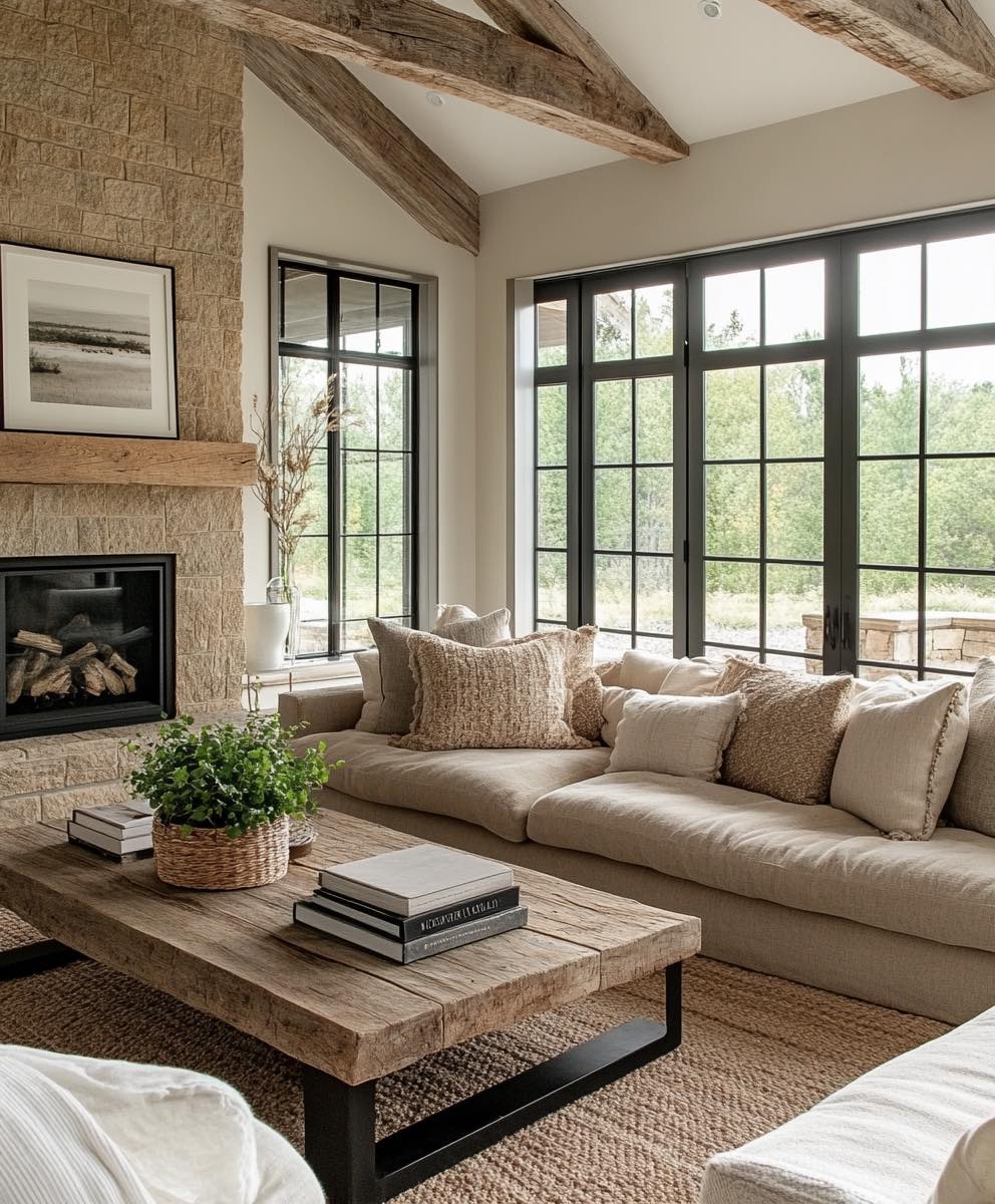 Lindy Robinson - A cozy and elegant living space with a... | Facebook