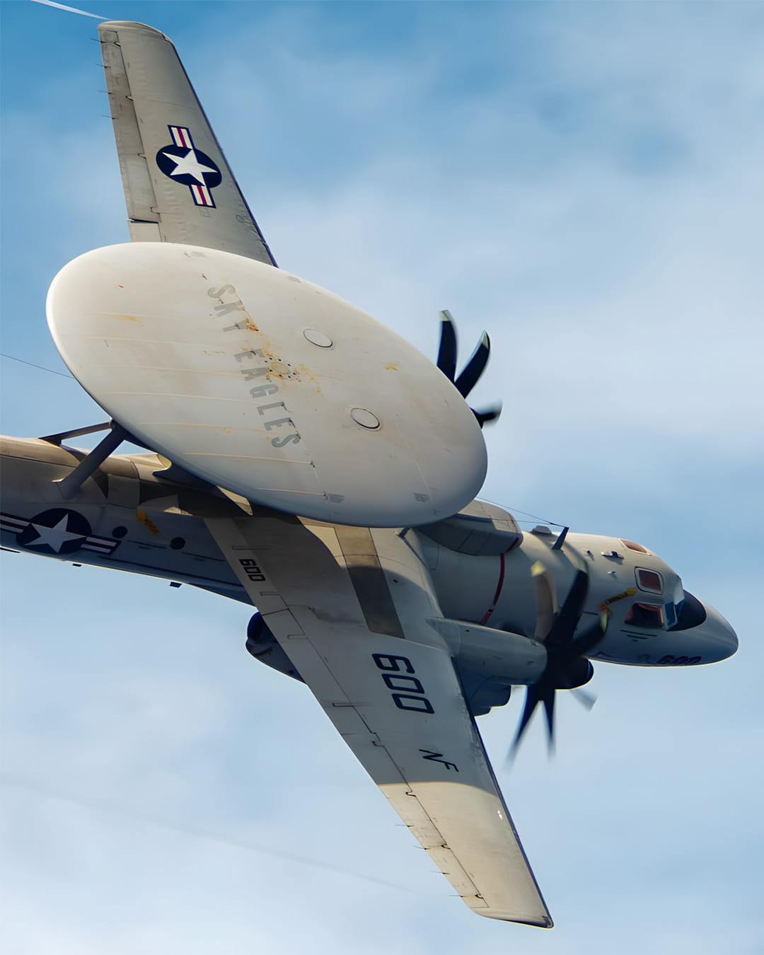 Scott Manning photos and post. Grumman. E-2D Hawkeye 168077 from