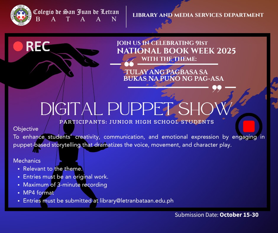 Library & Media Services - Letran Bataan | Abucay