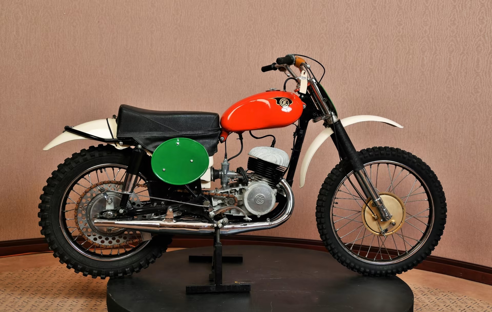 Ad: 1967 CZ 360 Twin Port motocross. How nice is this 😍 On eBay