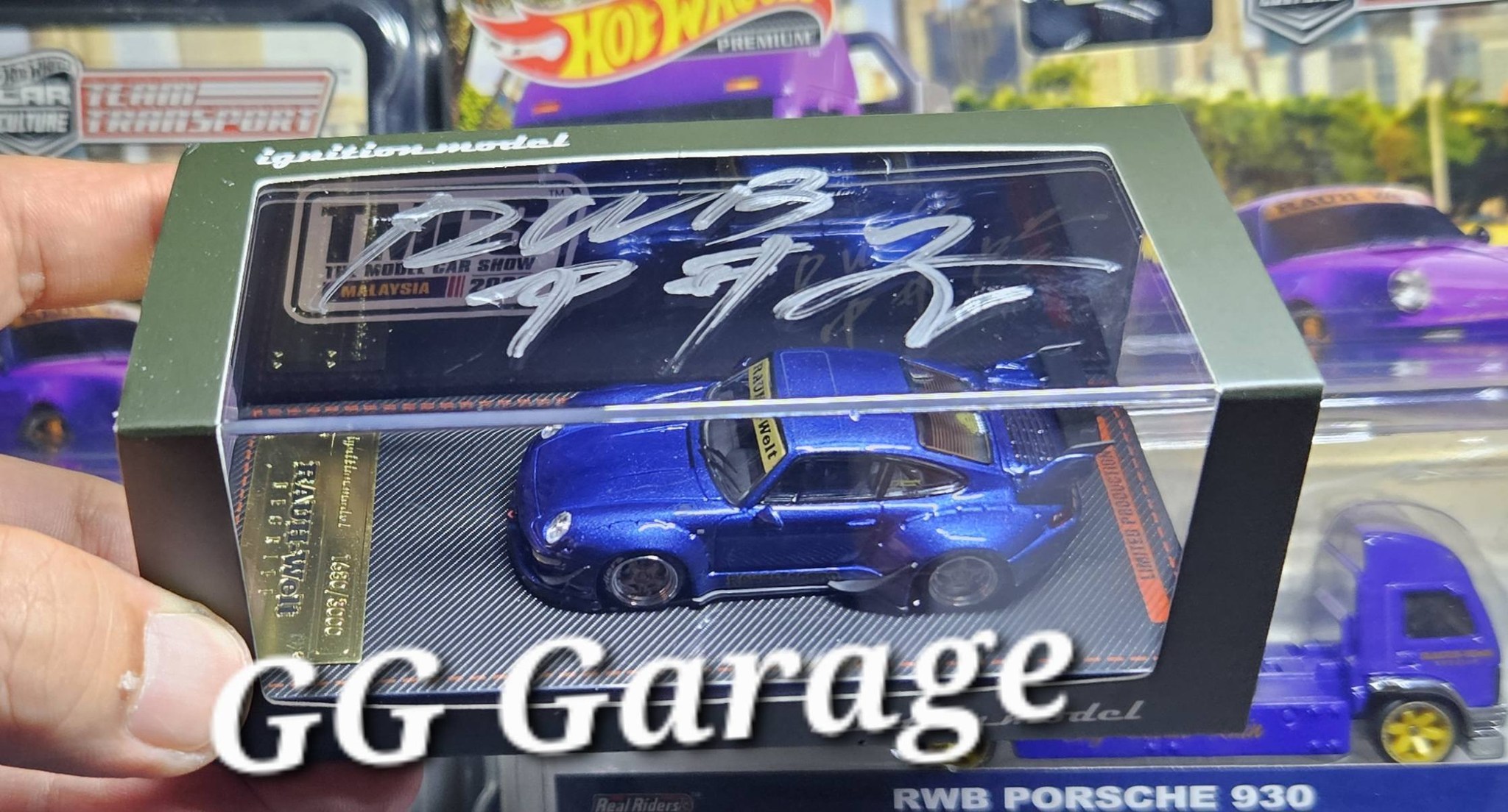 Ignition Model RWB 993 blue metallic for TMCS 2026 Malaysia