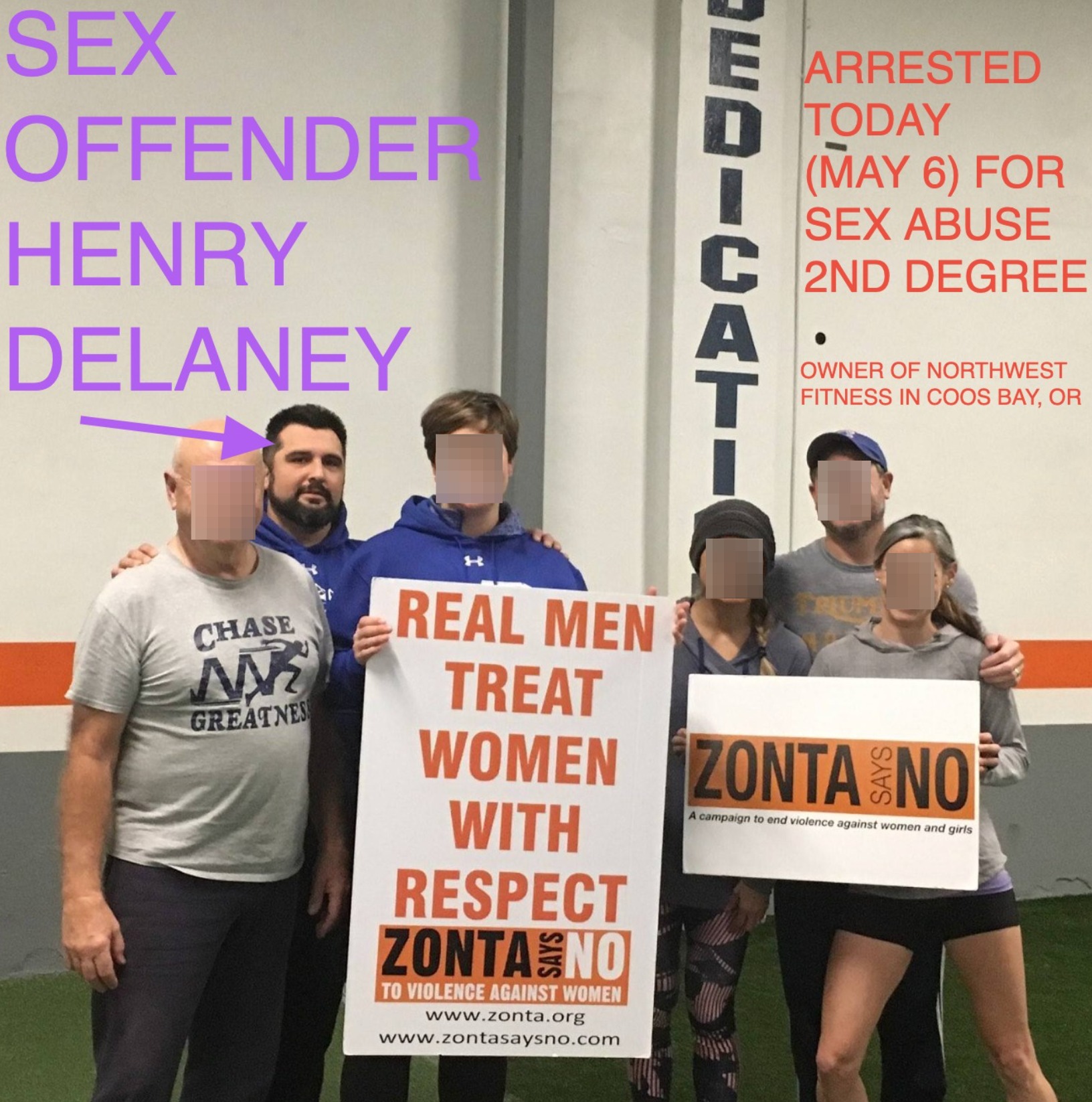 BREAKING Coos Bay gym owner and convicted serial sex offender  