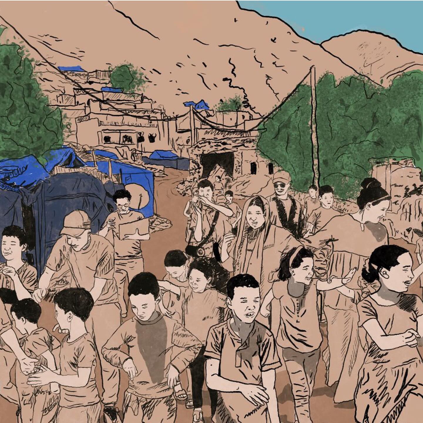Swarm Dance Parade