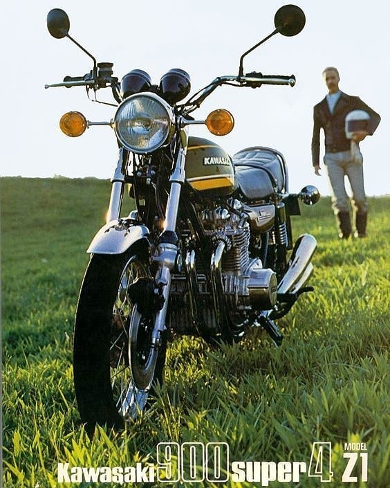 🏍️ 1974 Kawasaki Range Brochure 🏍️ A legendary lineup from