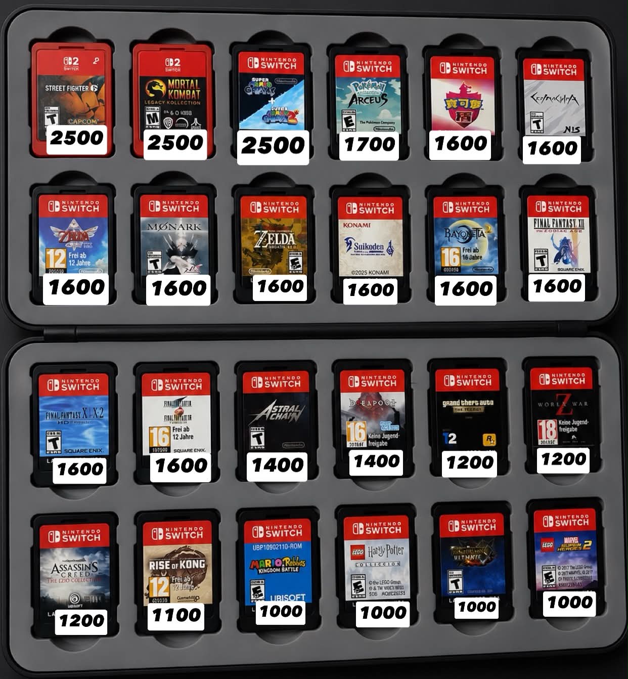 Nintendo switch accessories and games available! Pick up at Imus
