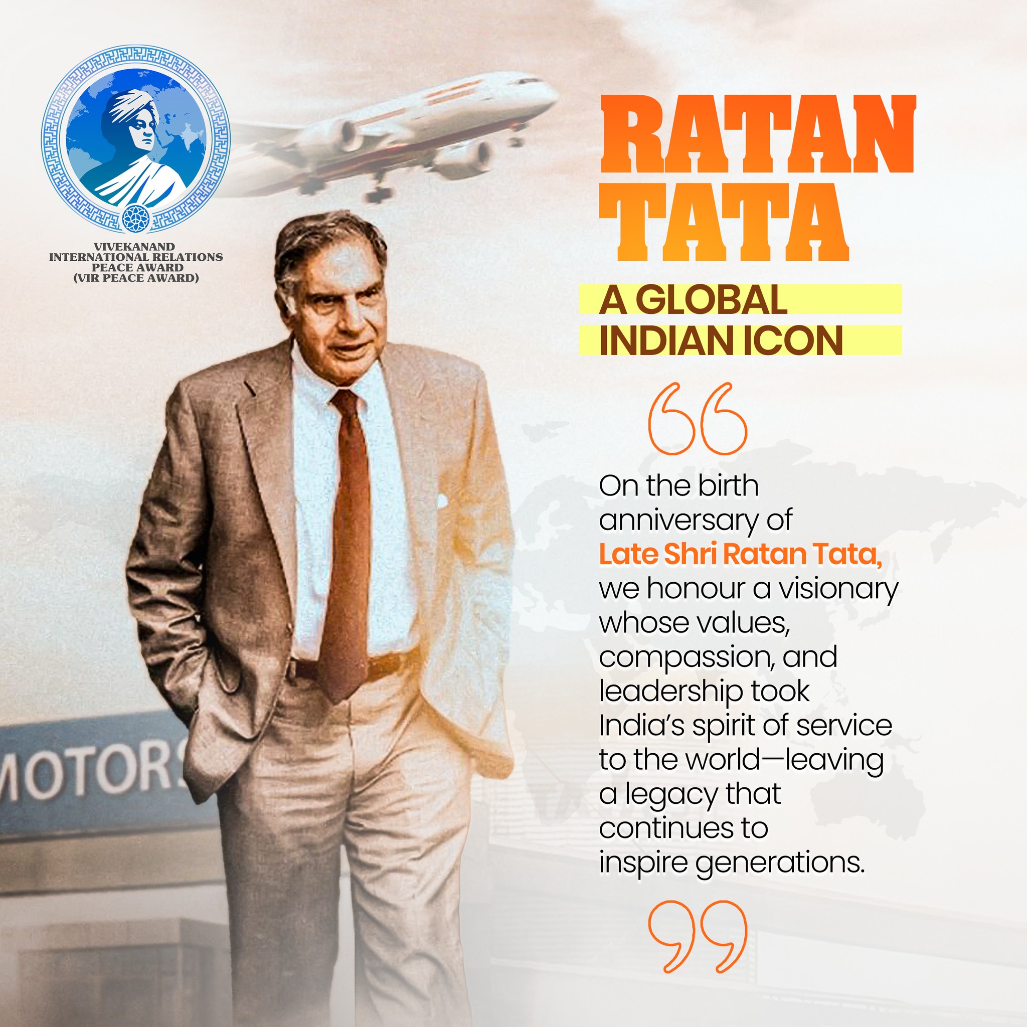 VIR - Honouring the birth anniversary of Late Shri Ratan Tata — a ...