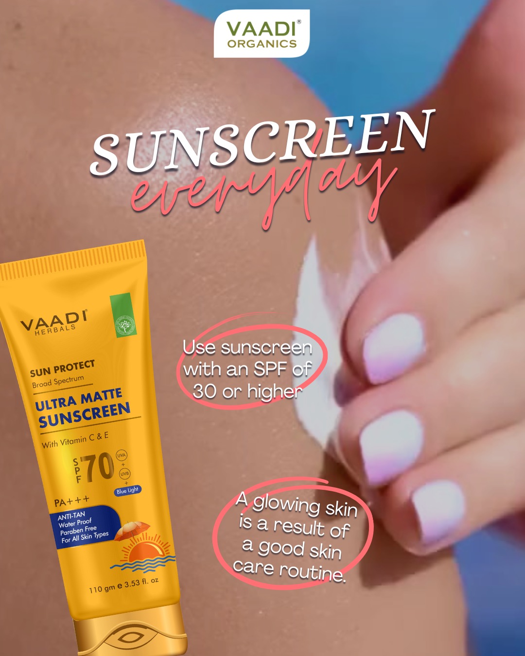 Vaadi - Glowing skin isn’t luck — it’s care. 💛 And no skincare routine ...