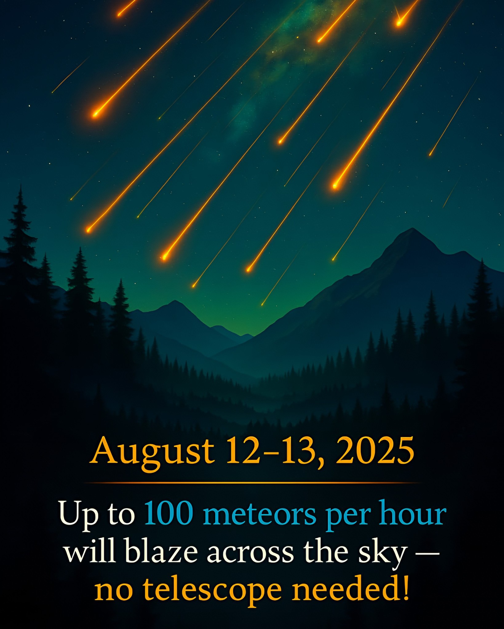 Astrowonders - 🌌 Perseid Meteor Shower 2025 – The Night the Sky Comes ...