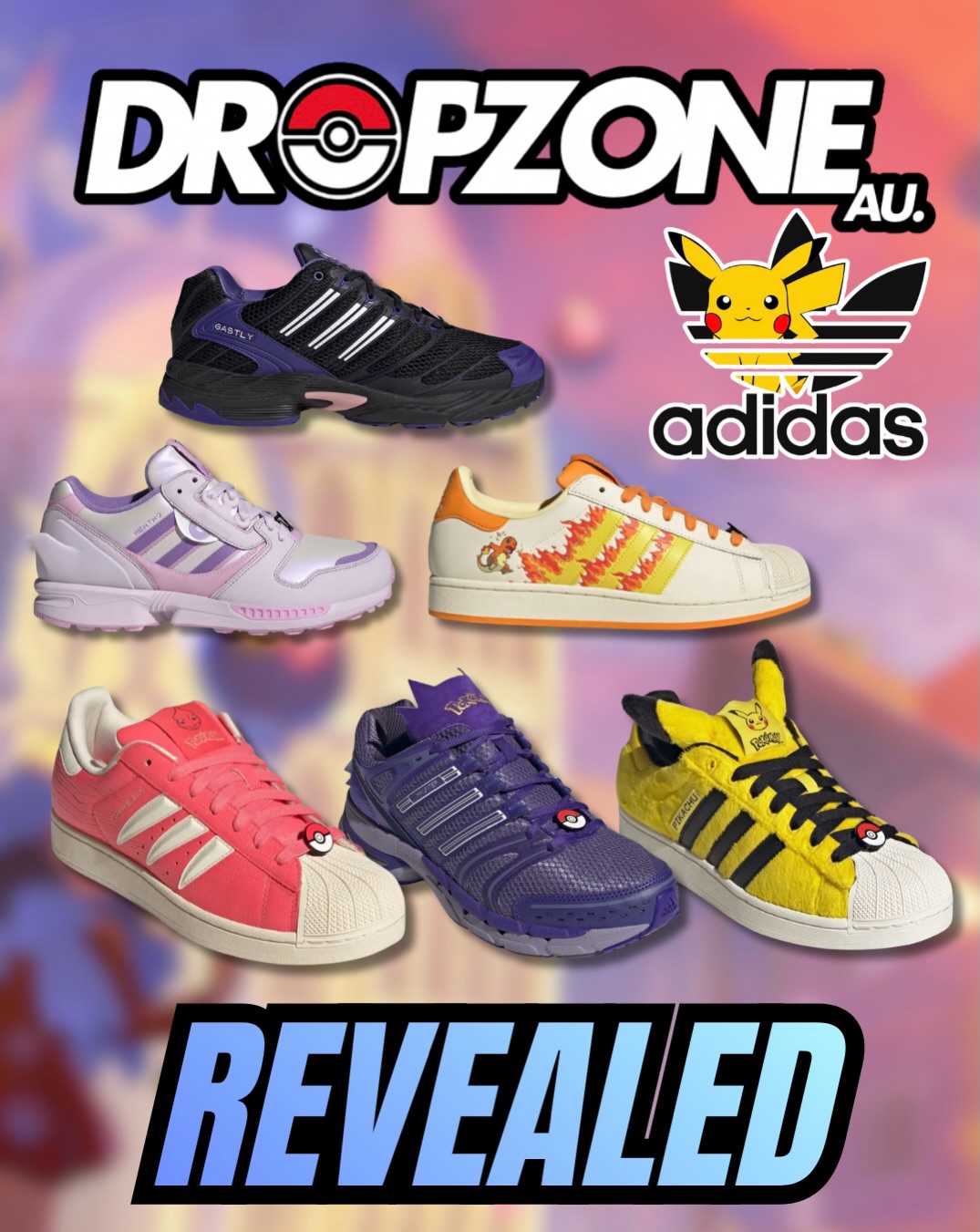 PAO様 👟⚡️ POKÉMON × ADIDAS IS BACK FOR POKÉMON'S 30TH ANNIVERSARY
