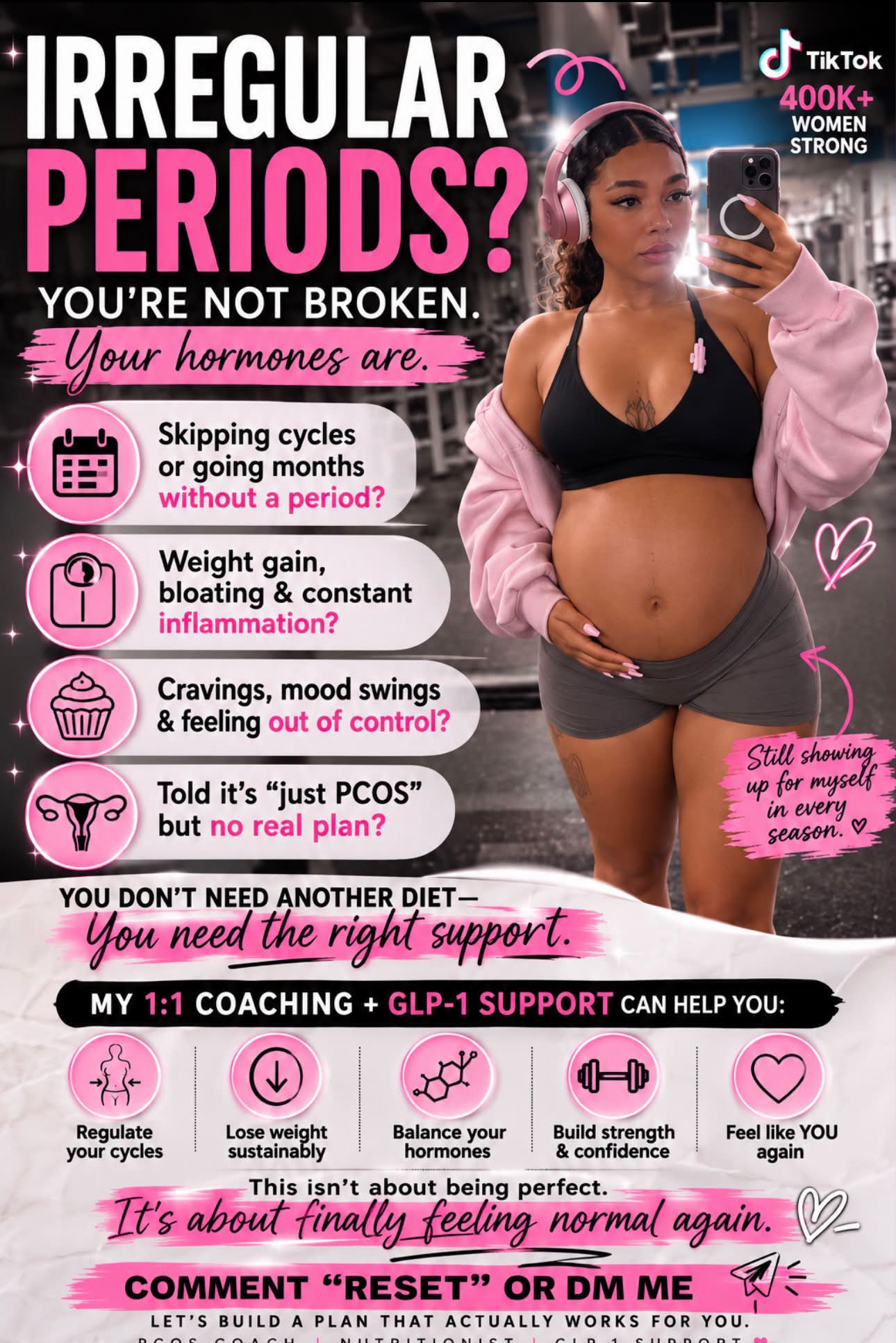 After years without answers, an 18-year-old with PMOS says GLP-1 weight loss drugs helped normalise her periods and changed her life