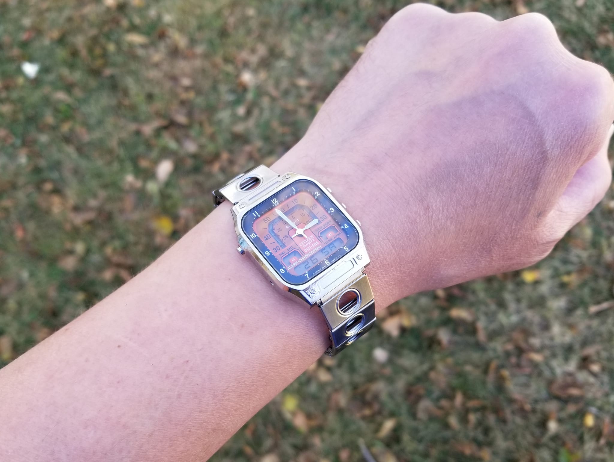 Restoration of Citizen Independent 148010 Ana Digi Temp Watch