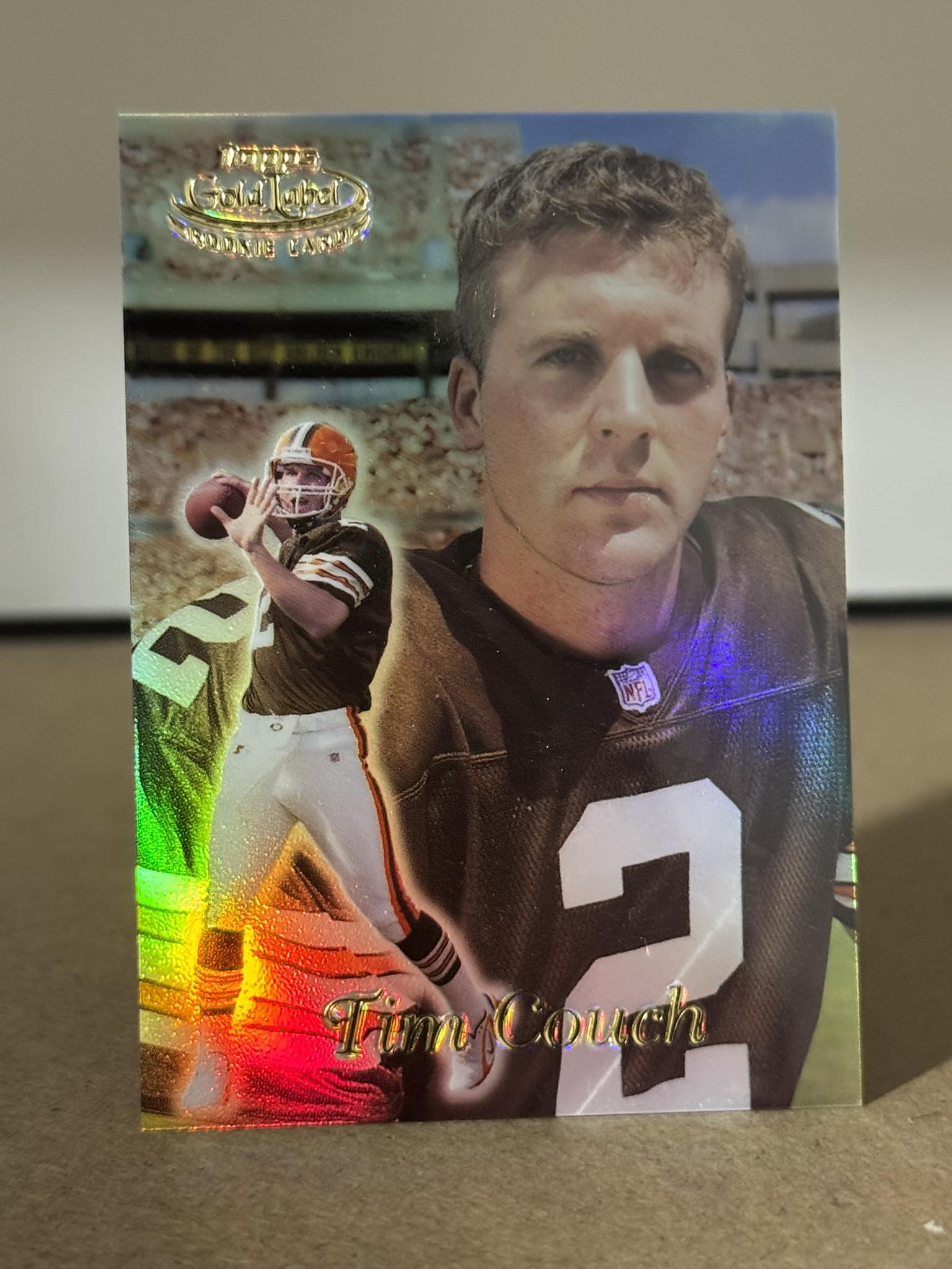 Tim Couch Sports Card Collection and NFL Career
