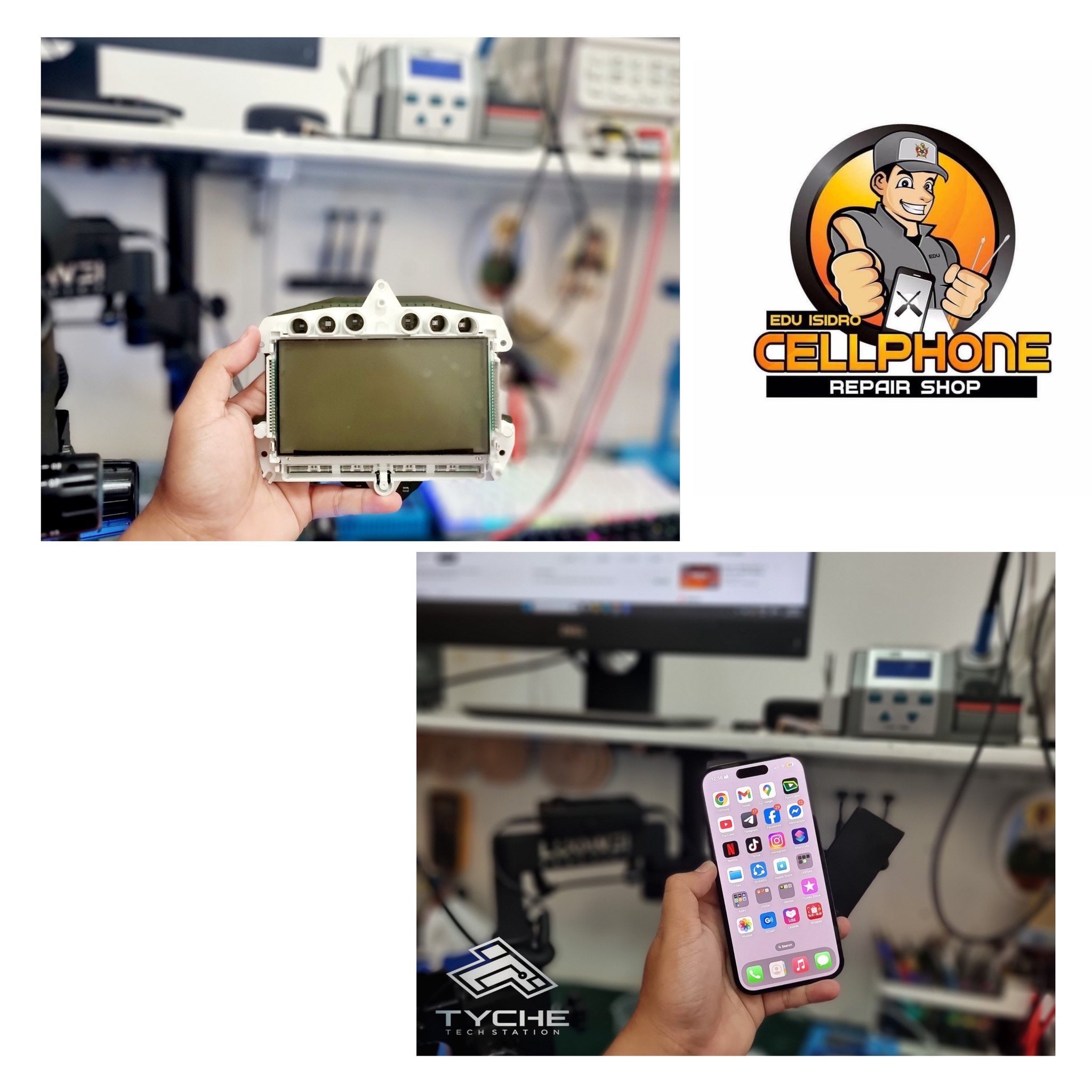 Edu - 🍎iPhone 14 Pro Replaced Battery Done ️ Motor Panel Gauge Repair ...