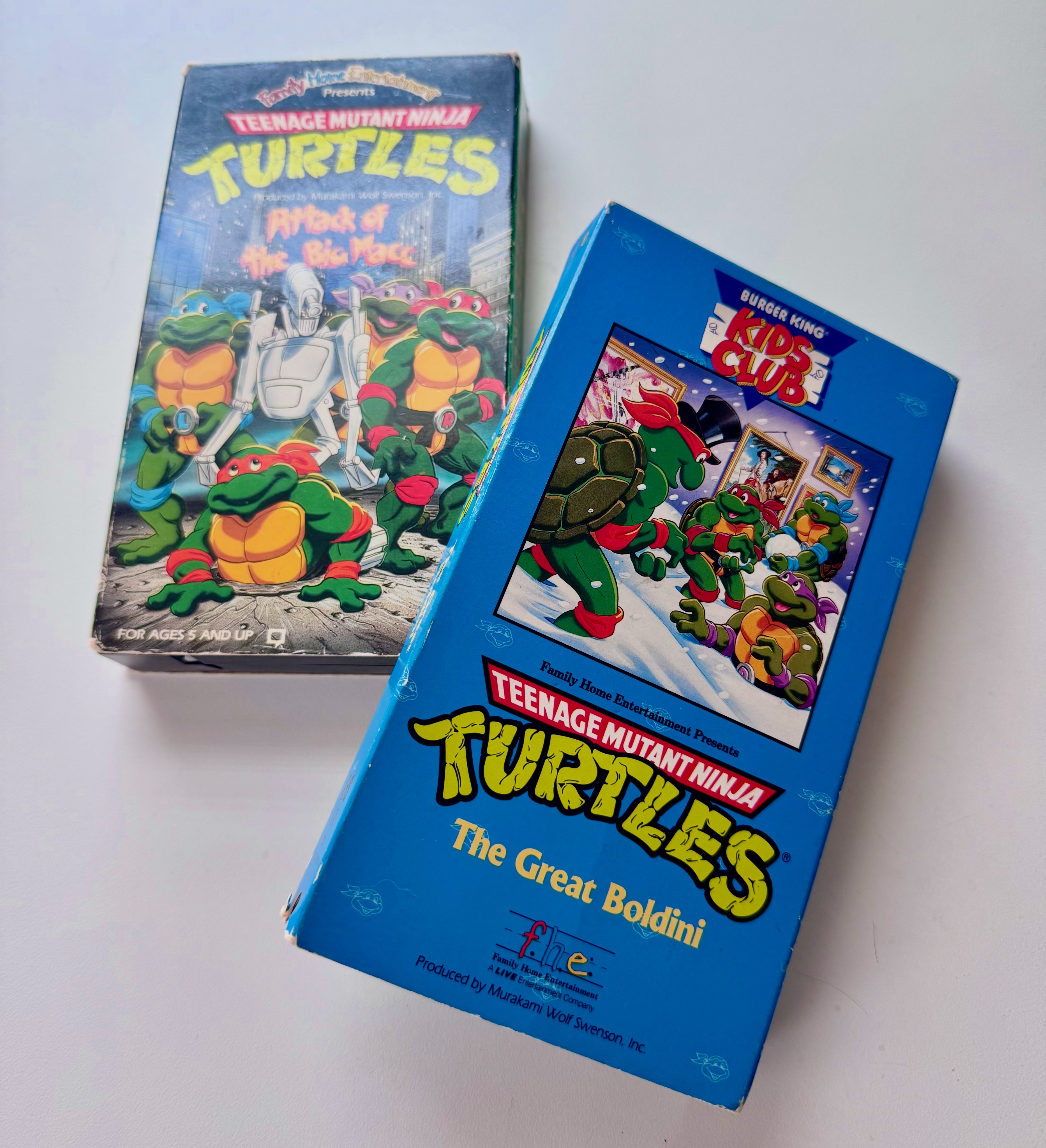 2003 Teenage Mutant Ninja Turtles Burger King Kids Meal Toys #tmnt