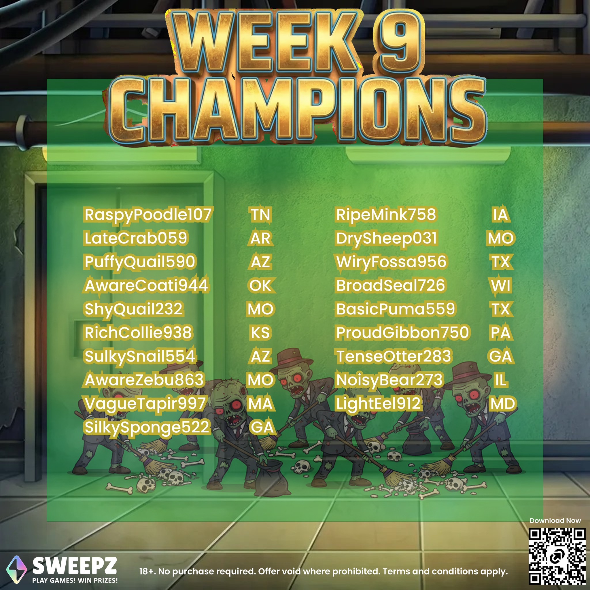 Sweepz Games - Today’s Highlights! The game just got... | Facebook