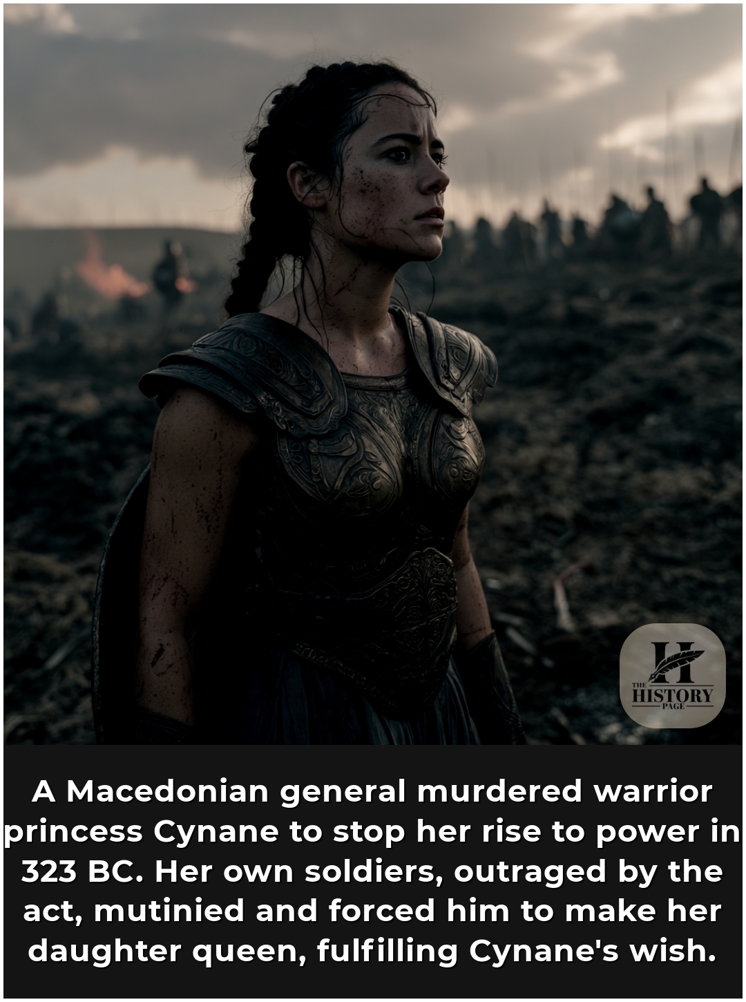 The History - While her half-brother Alexander the Great was conquering ...
