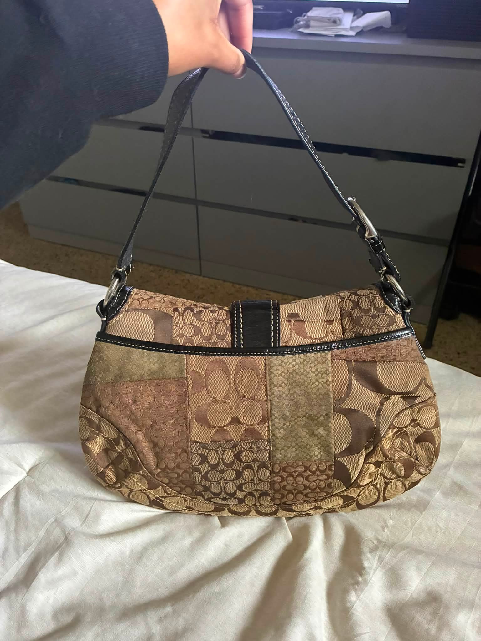 Coach Soho Patchwork Handbag Turnlock All about my new beautiful 