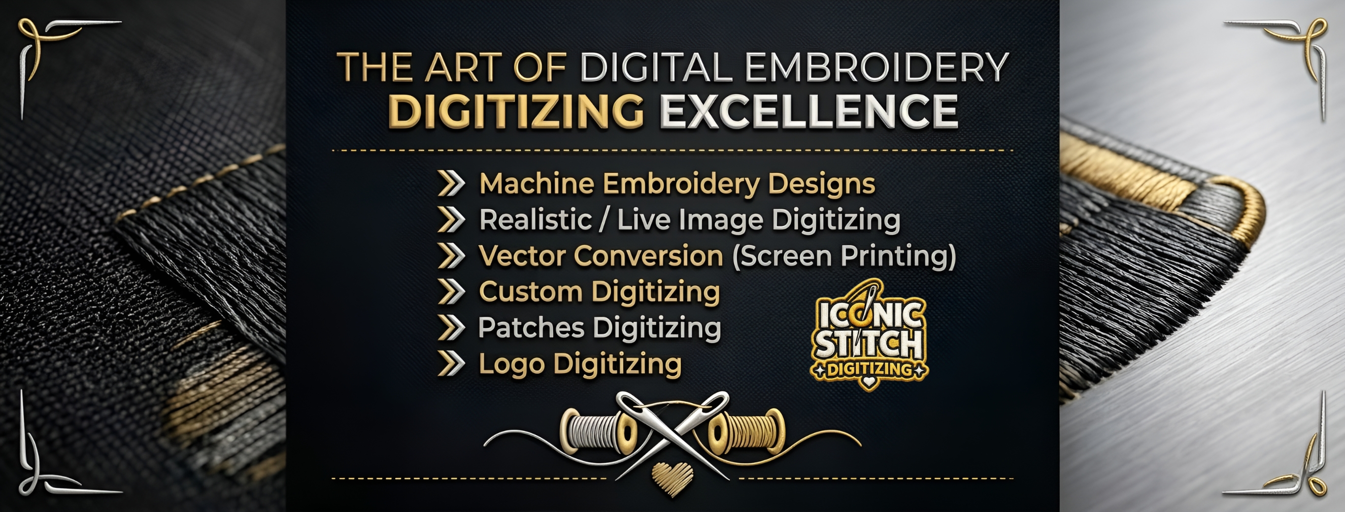 Iconic Stitch Digitize | California City CA