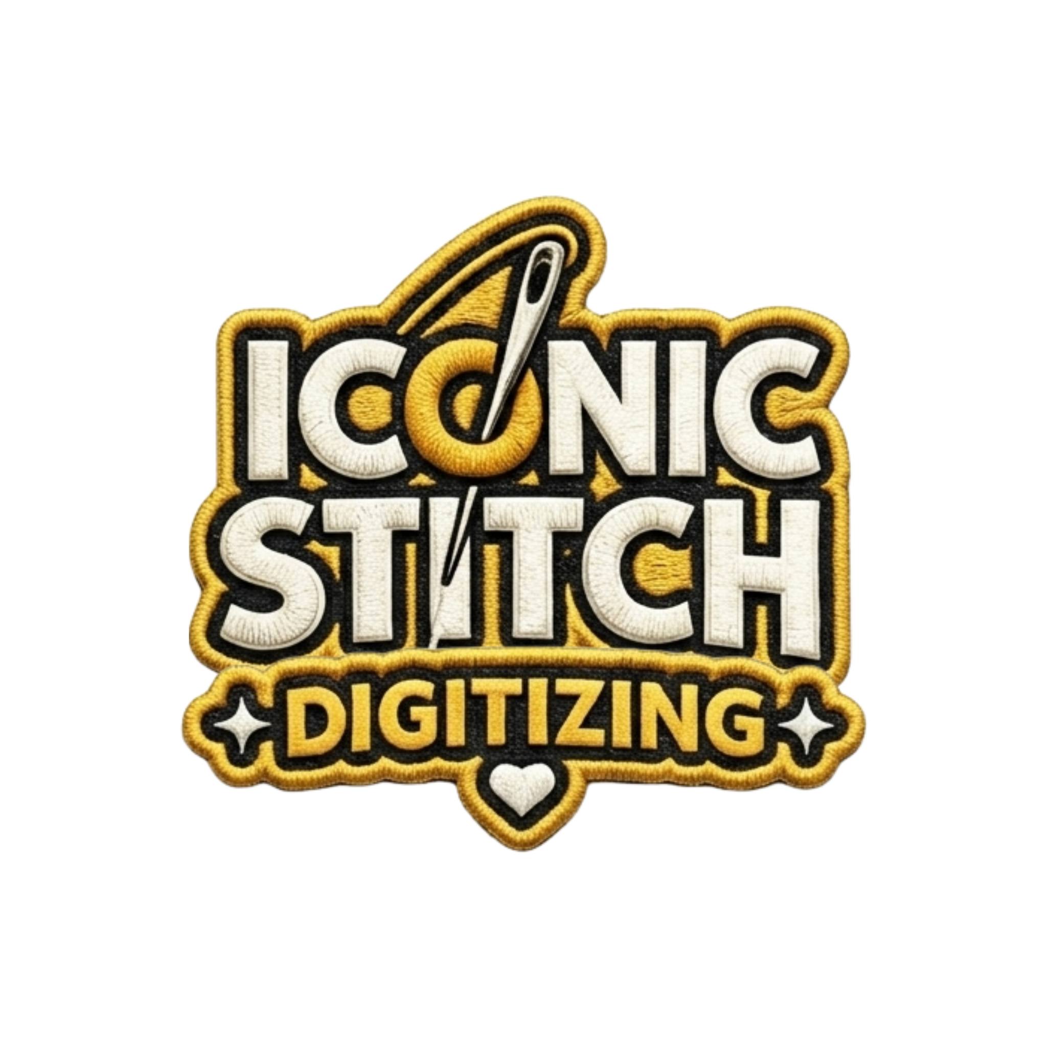 Iconic Stitch Digitize | California City CA