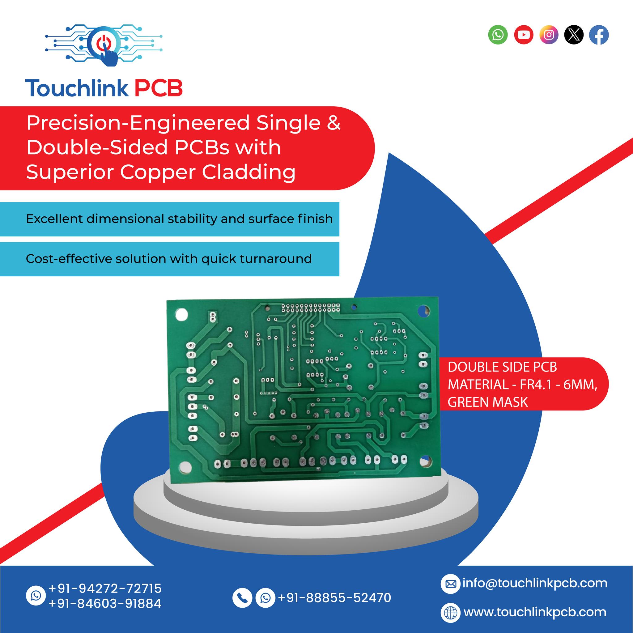 Touchlink - Precision-Engineered Single & Double-Sided PCBs with ...