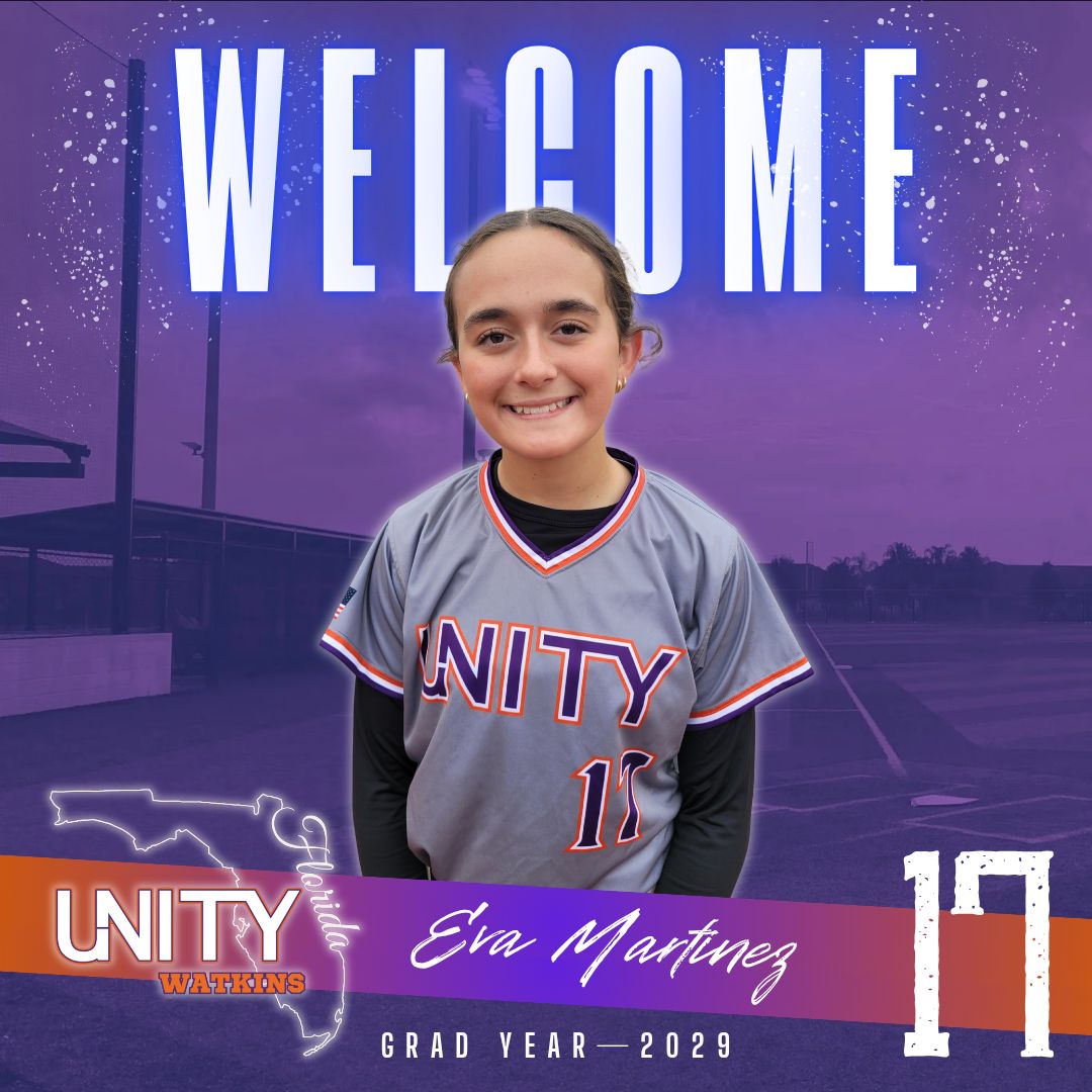 💜🙌🏼 Welcome to the U, Eva! 🙌🏼💜 We’re... - Unity Watkins 14U | Facebook