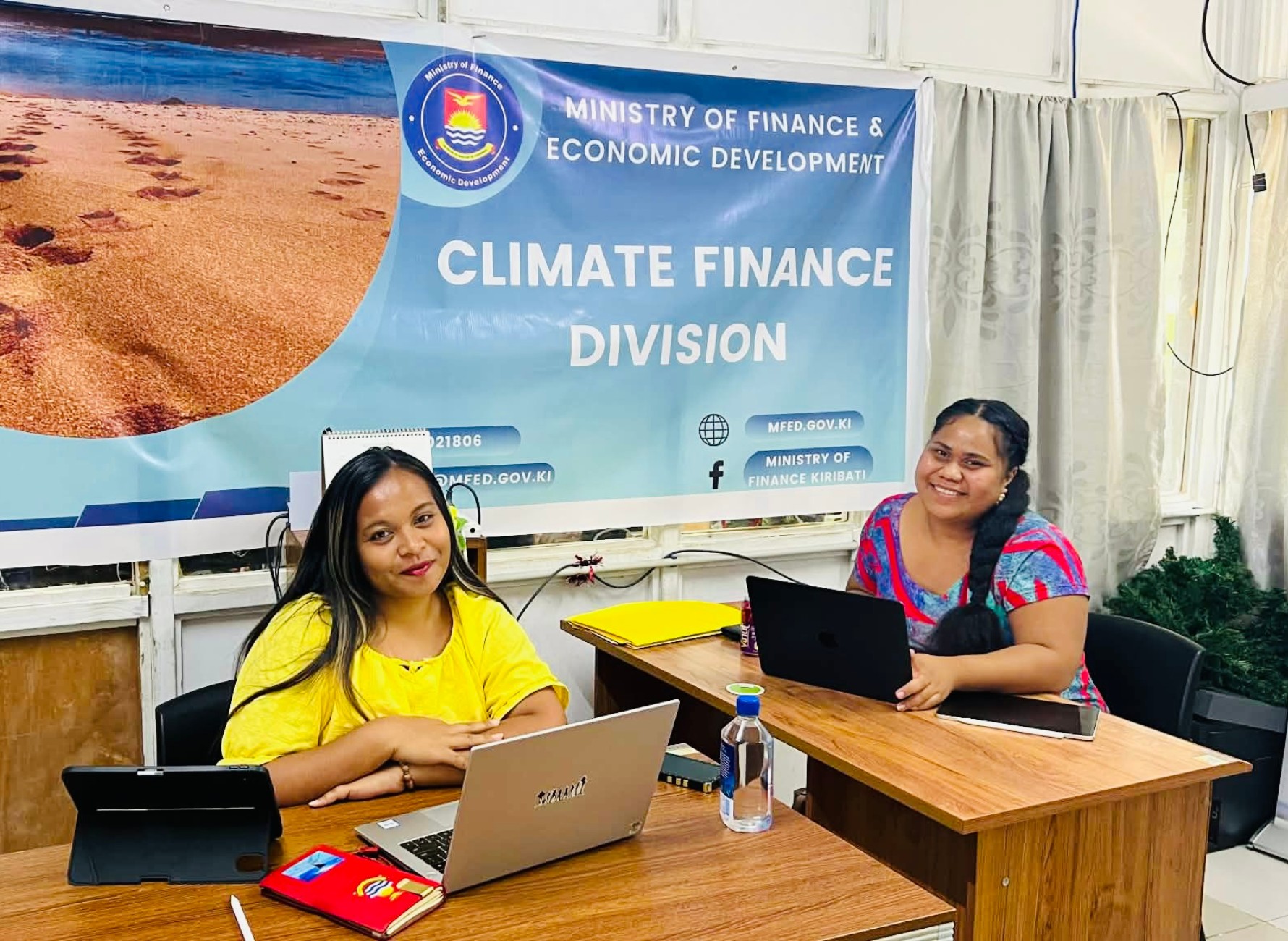 Climate - We are pleased to introduce Rita Iotebwa (left) and Mereta ...