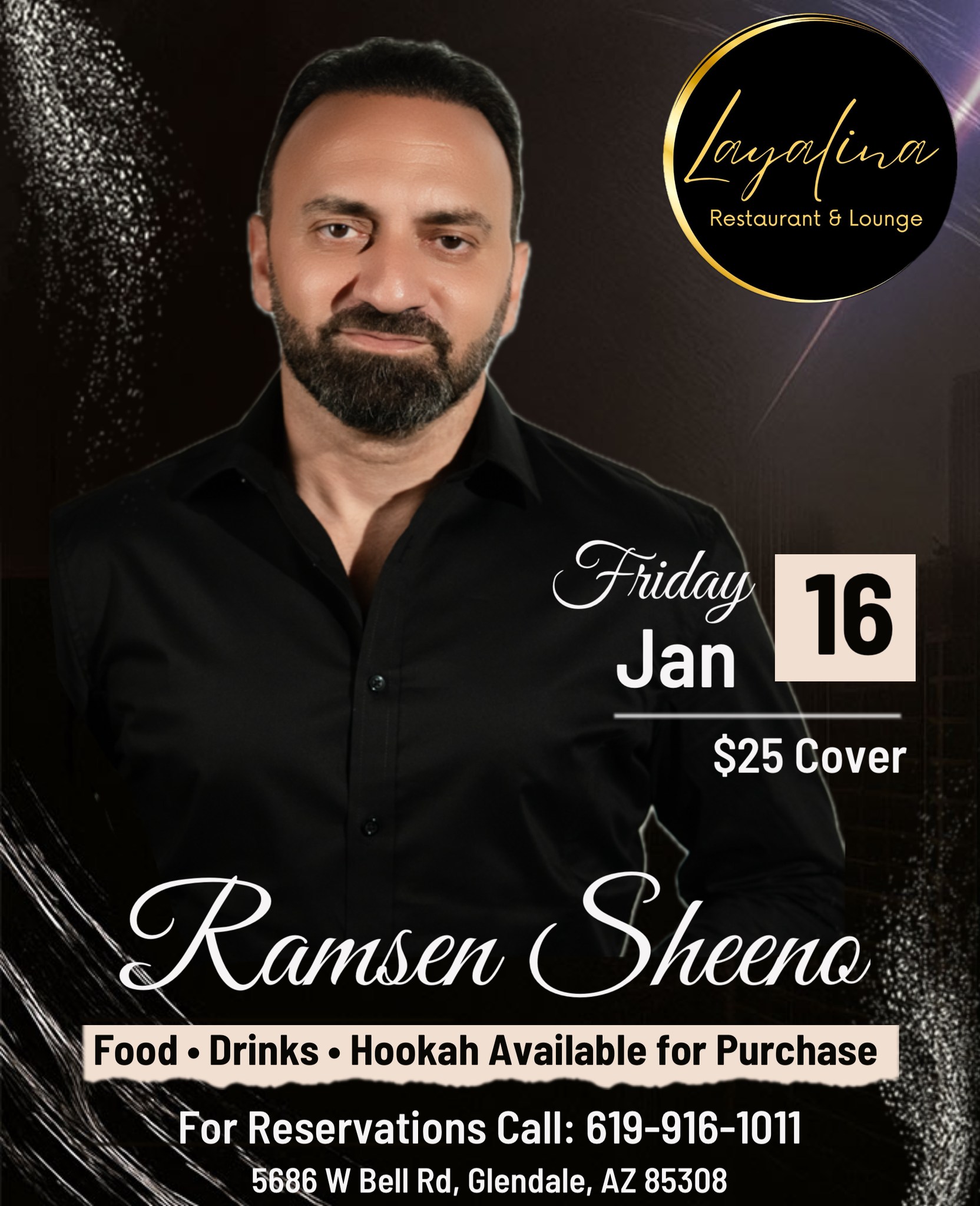 🎤🔥 RAMSEN SHEENO LIVE AT... - Layalina Restaurant & Lounge | Facebook