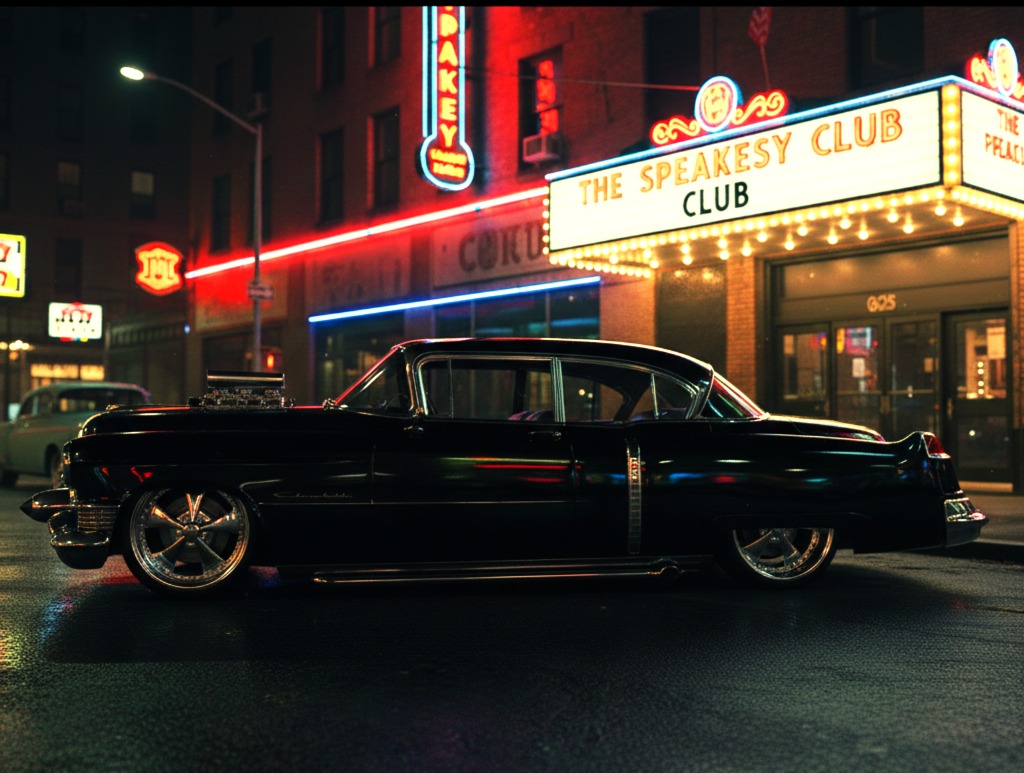 Reimagined '54 Cadillac Deville - Street Freaks #aigenerated