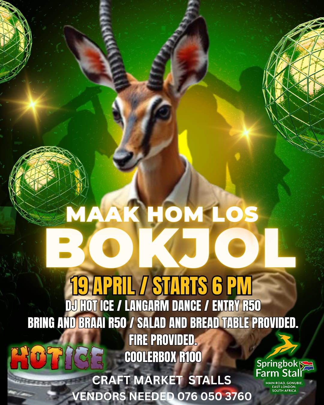 Springbok - Kom maak hom los by Springbok Farm Stall! 🎉 A lekker day ...
