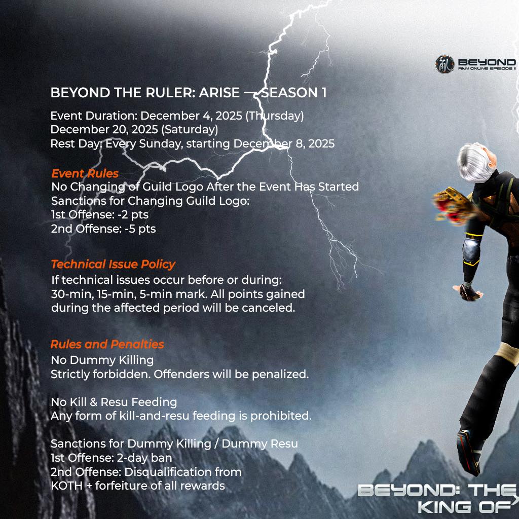 BEYOND THE RULER: ARISE — SEASON 1... - Ran Online Beyond | Facebook