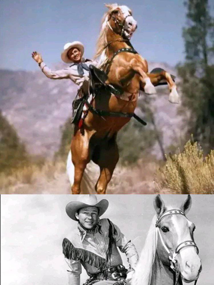 Hollywood Echoes - Roy Rogers and his horse Trigger formed one of the ...