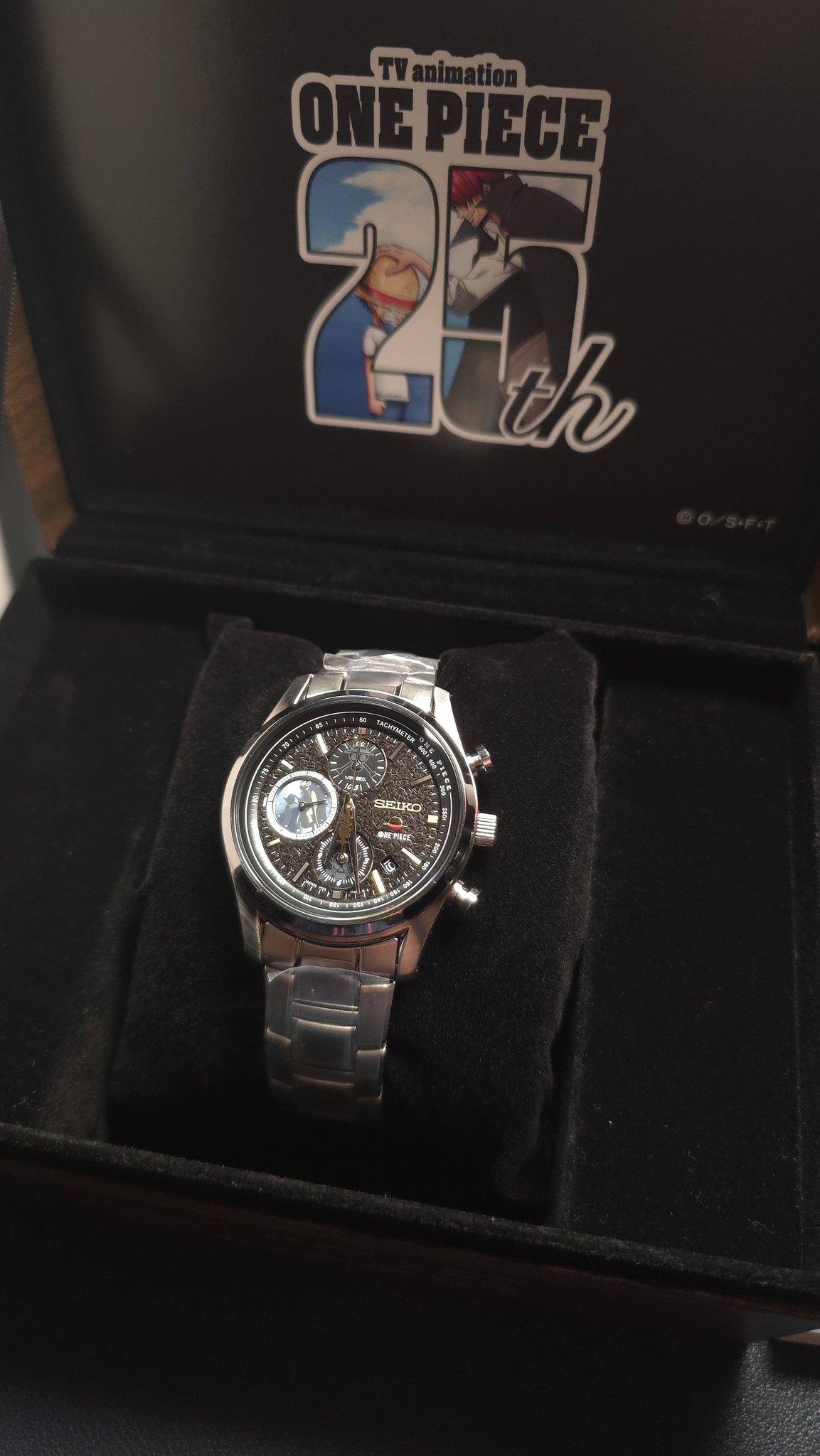 Seiko x One Piece 25th anniversary memorial edition watch