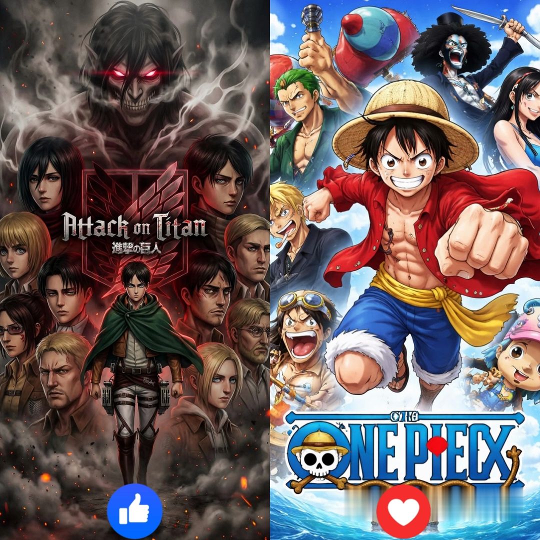 ONE PIECE VS ATTACK ON TITAN 💥 #onepiece #attackontitan