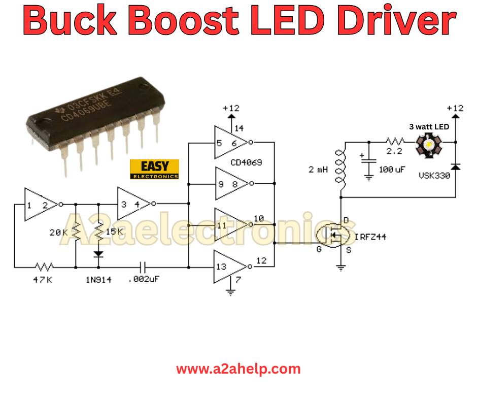 A2aelectronics - Buck Boost LED Driver #leddriver ##bookboost # ...