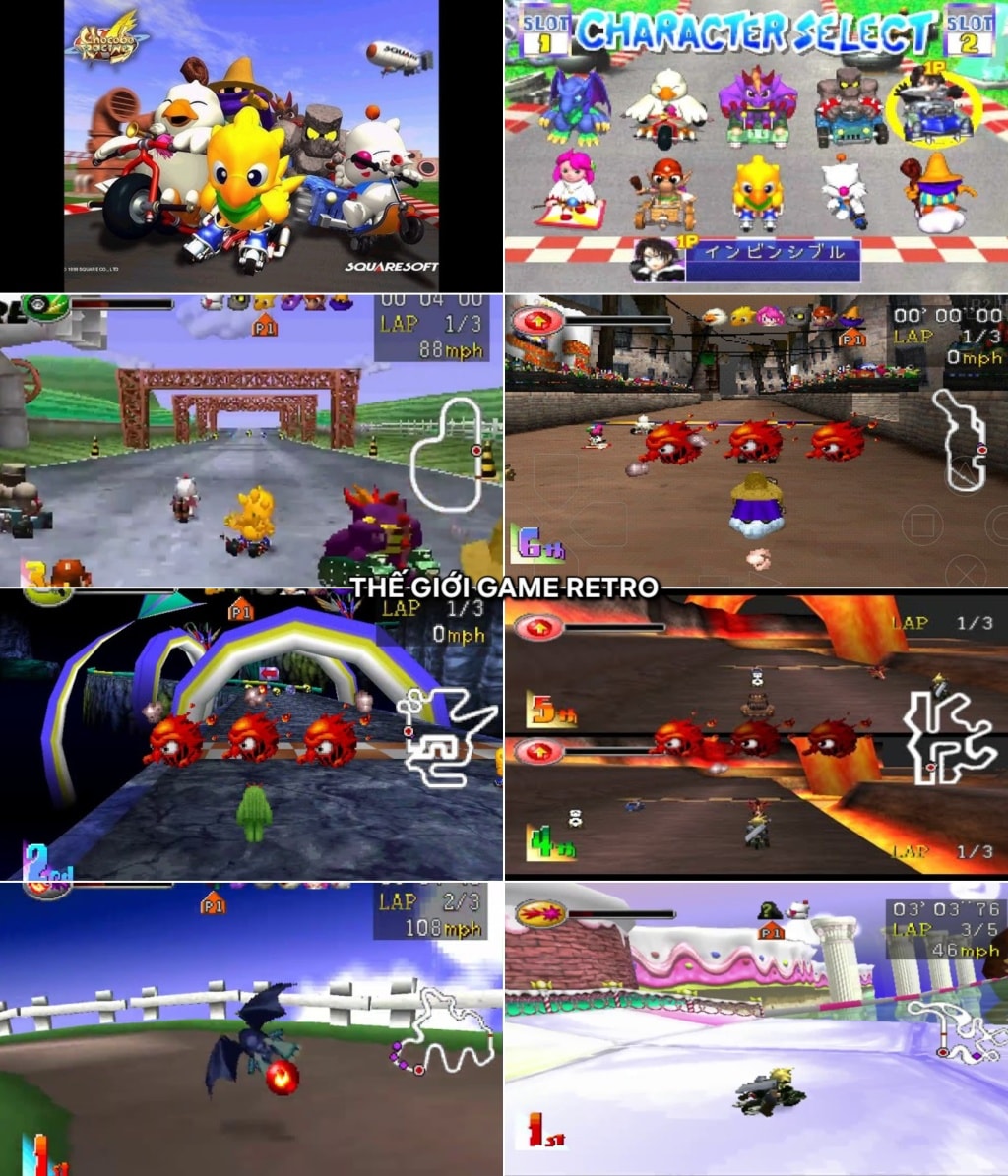 Thế - Hồi ức về Chocobo Racing – Cuộc đua huyền thoại giữa thế giới ...