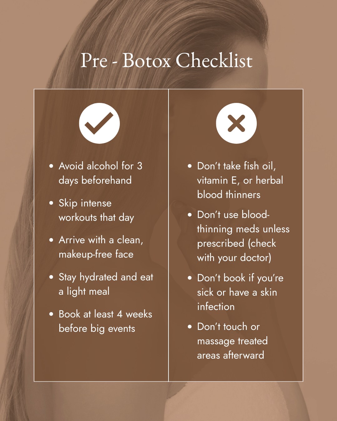 Pro - A little prep goes a long way 😉 Before your Botox appointment, a ...