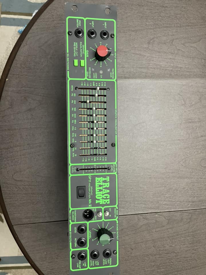 Sought after Trace Elliot GP11 preamp for sale