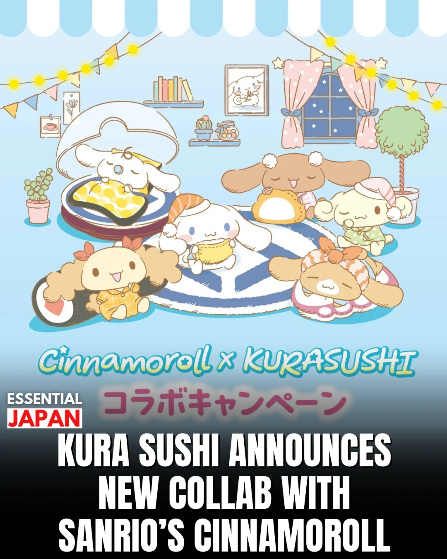 ROLLING CRADLE x Sushio Collaboration Poster