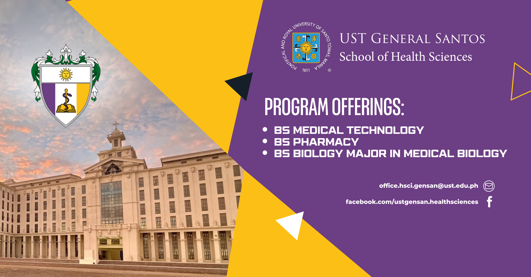 UST General Santos - School of Health Sciences | General Santos City