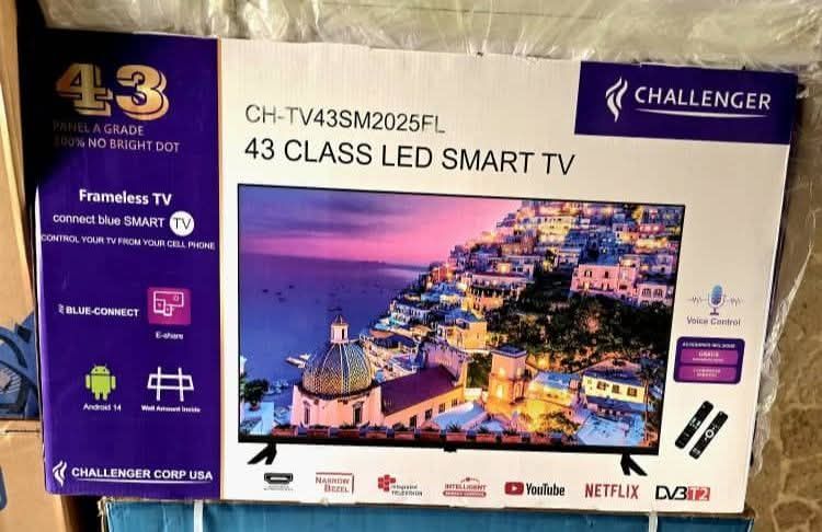43 pulgadas challenger tv Smart TV WebOS CHALLENGER 43 FHD LED-43HW