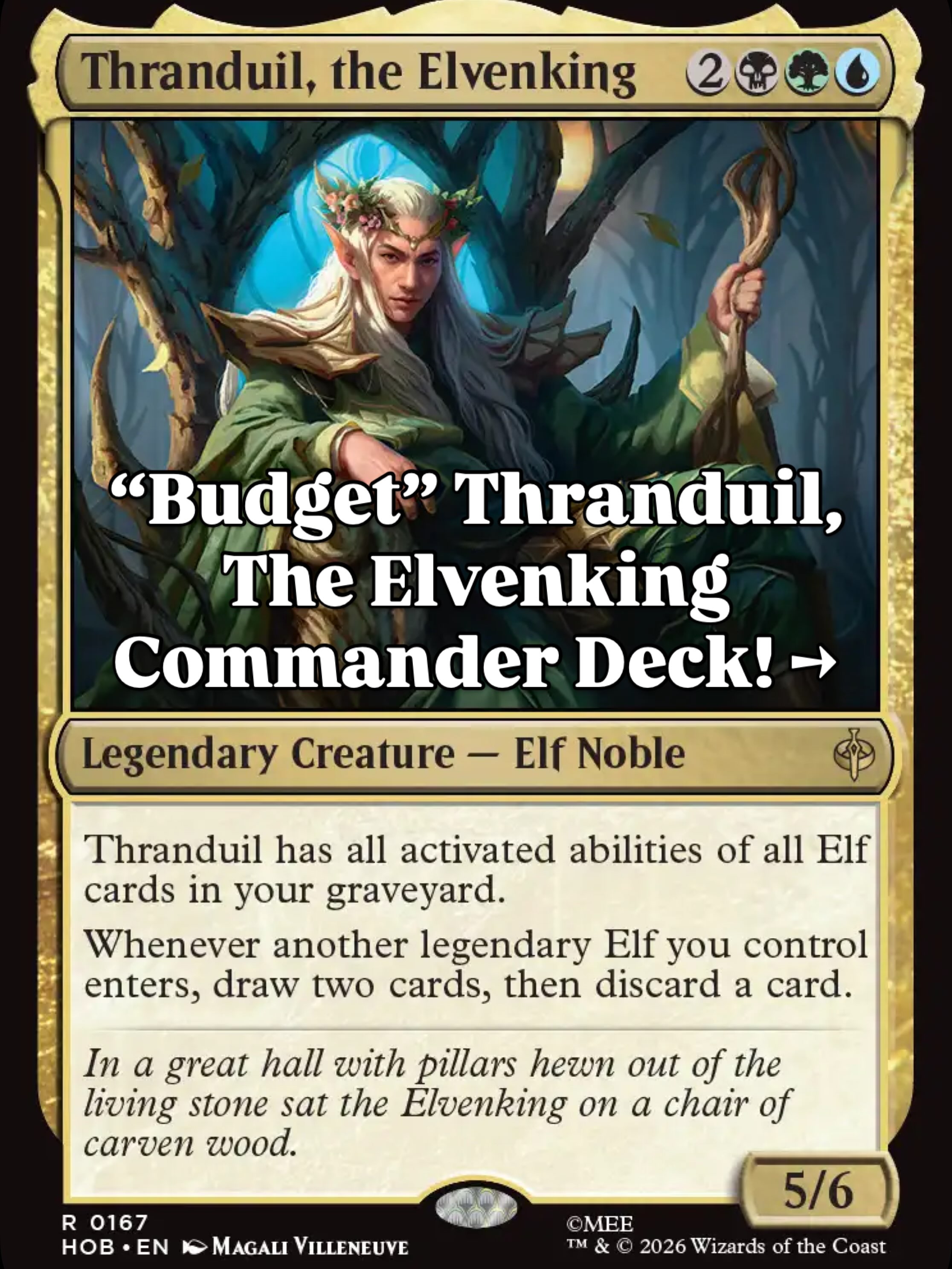 mtg elf commander deck list Elves - Omnath Locus of Mana Ready to play (Commander) deck The Lord of the Rings: