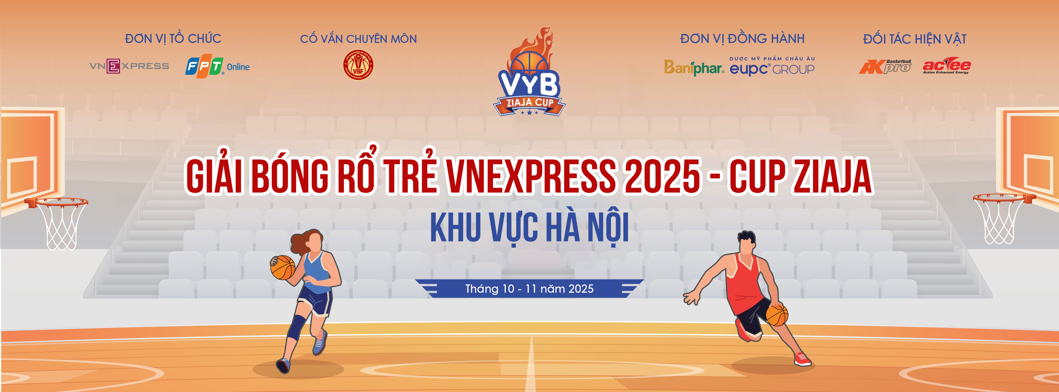 Giải Bóng rổ Trẻ VnExpress - Cup Ziaja | Ho Chi Minh City
