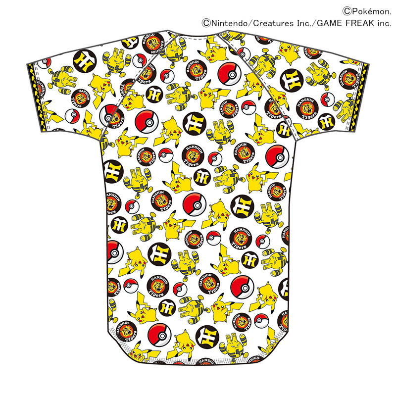 日本棒球🇯🇵 阪神タイガースx ポケモンデザインユニフォーム受注販売