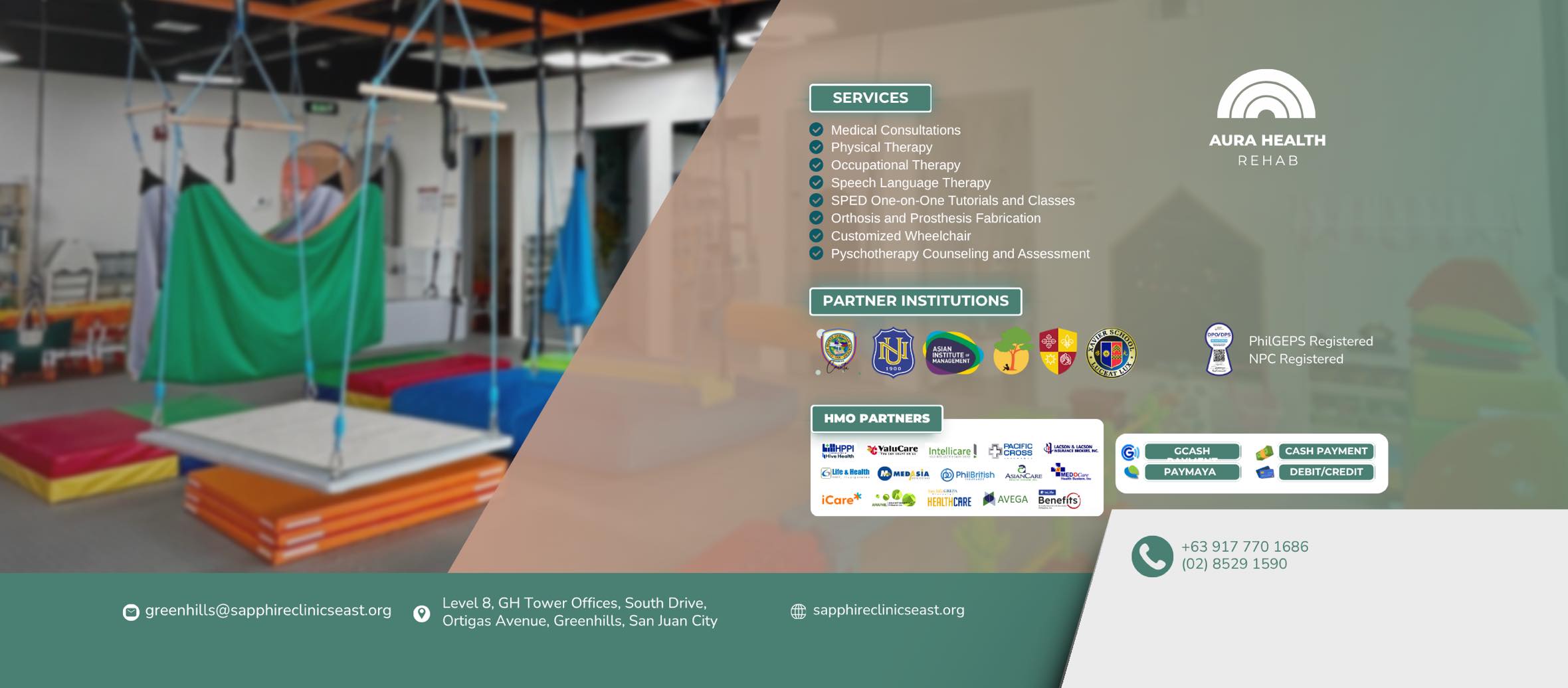 Aura Health Rehab - Greenhills | San Juan