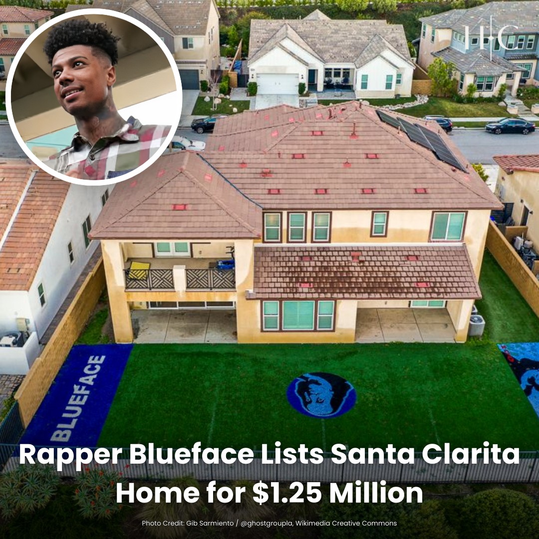 Homes - Rapper Rapper Blueface has put his Santa Clarita home on the ...