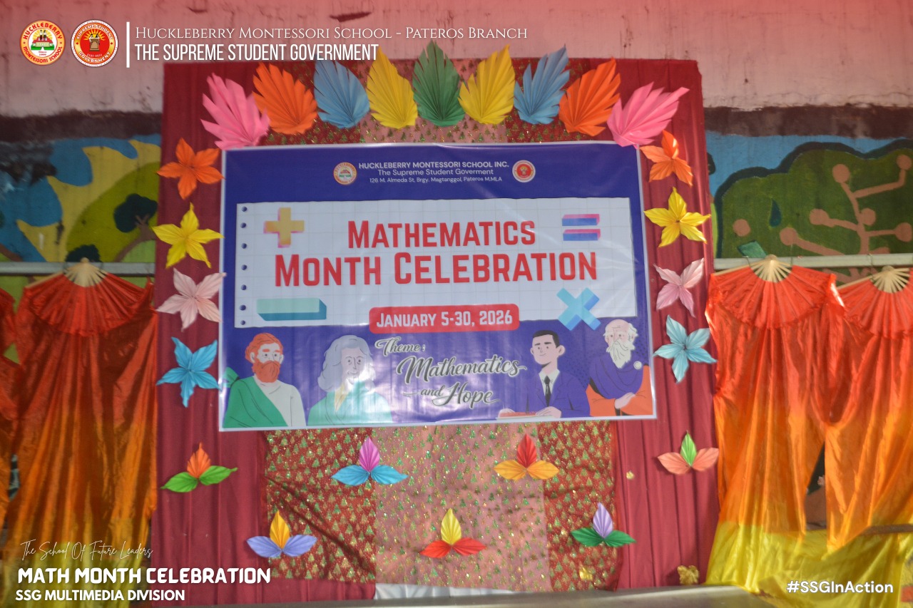The Math Month Celebration... - SSG - Pateros Branch | Facebook
